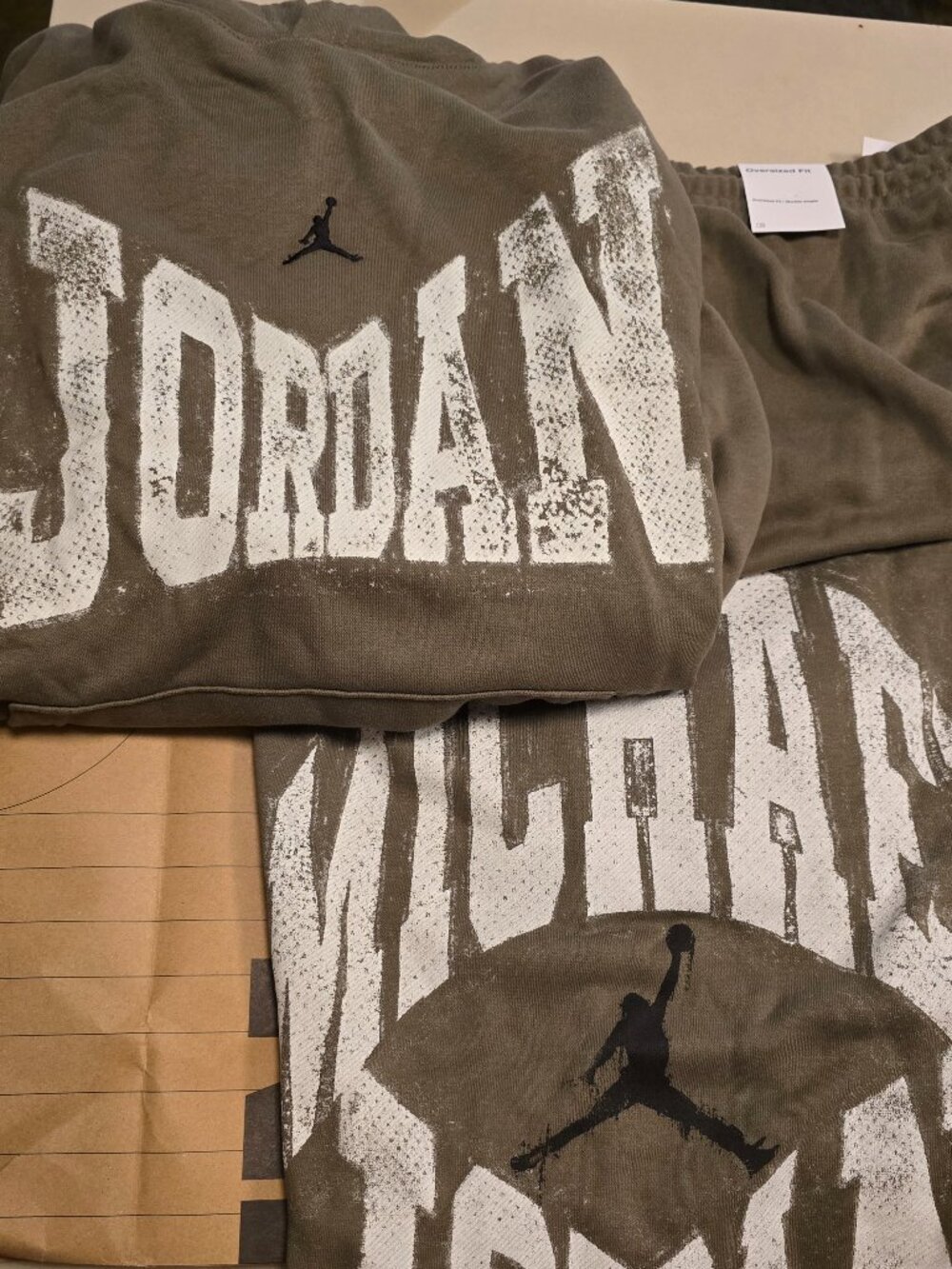Michael Jordan Green Jogging Suit